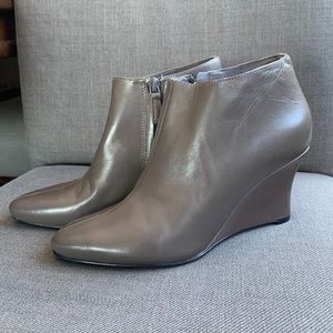 Cole Haan wedge booties
